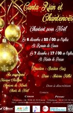 Concerts des 6 et 7 décembre avec Canta-Rian